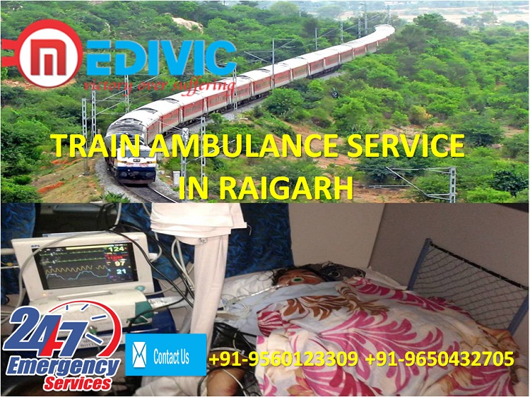 Trian Ambulance Service in Raigarh