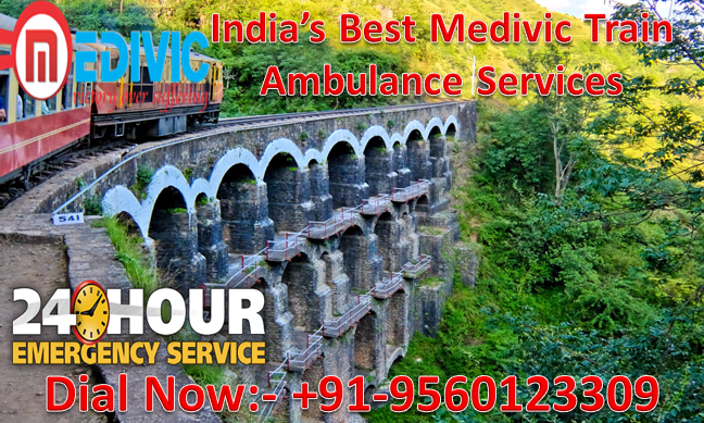 365 days available medivic train ambulance in india 01